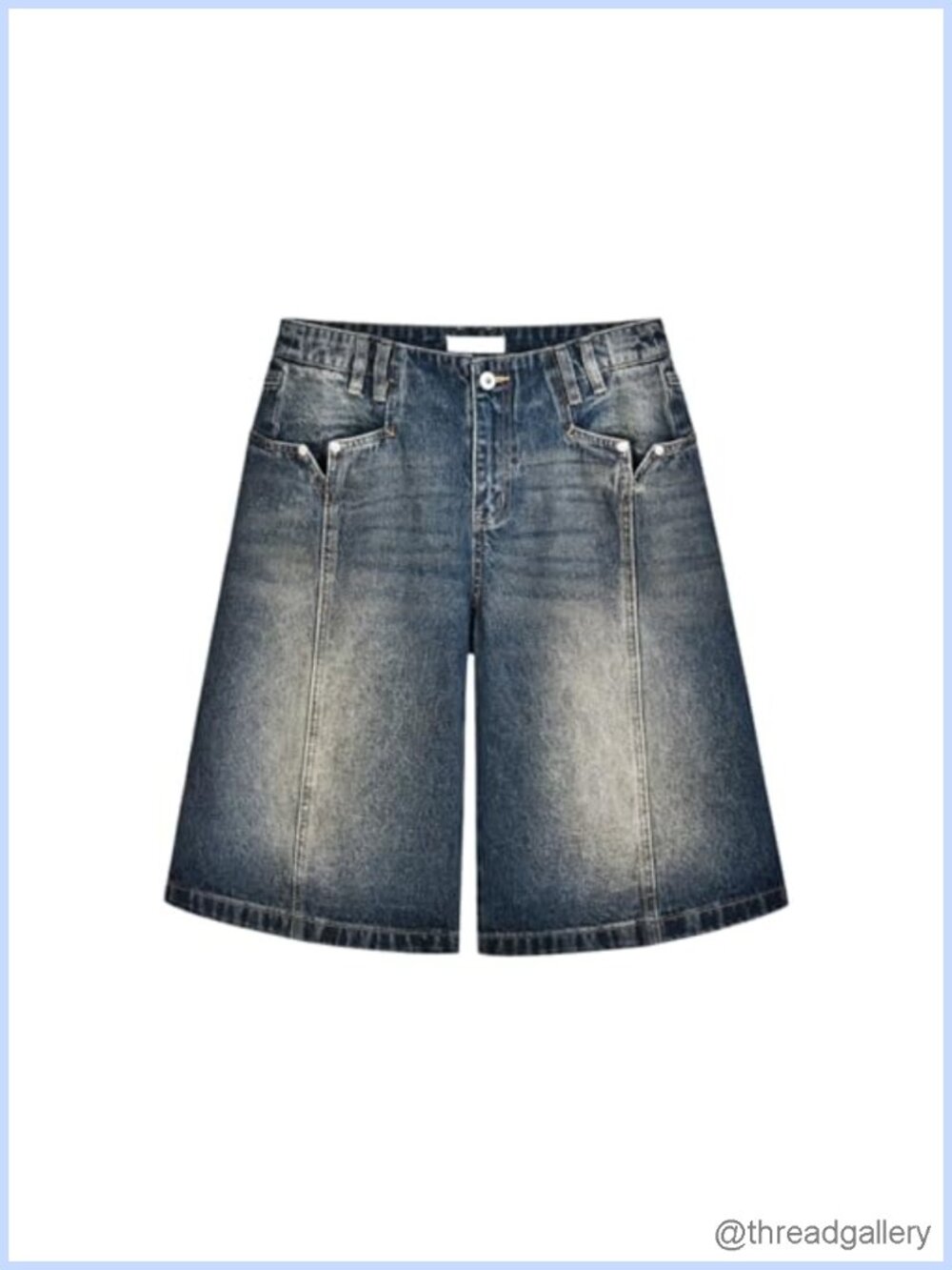 Baggy Denim Jean Shorts Oversized Y2K Vintage Jorts Streetwear